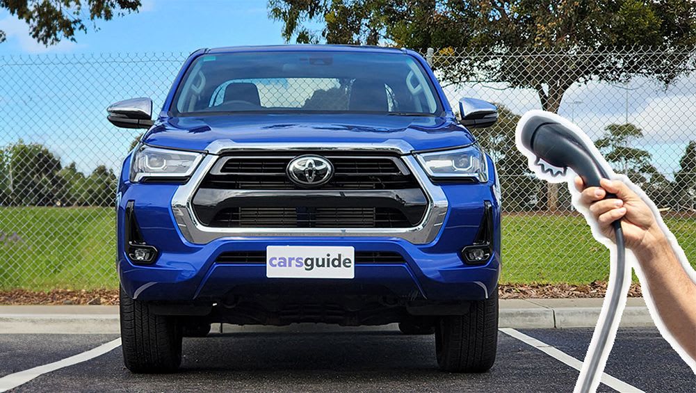 The diesel destroyer? Plug-in hybrid Toyota HiLux would offer a 200km ...