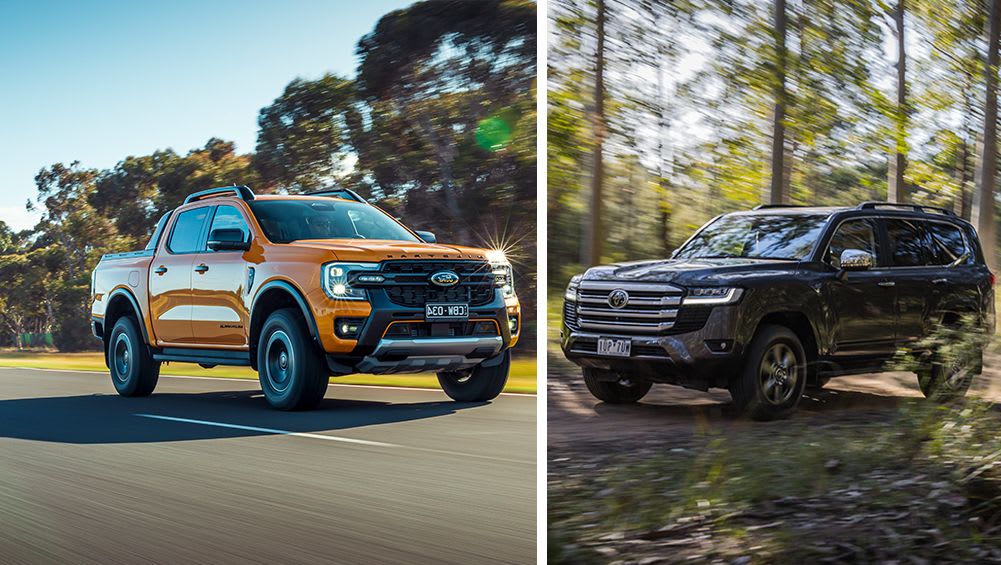 Toyota LandCruiser 300 Series vs Ford Ranger Should you buy a 4WD ute