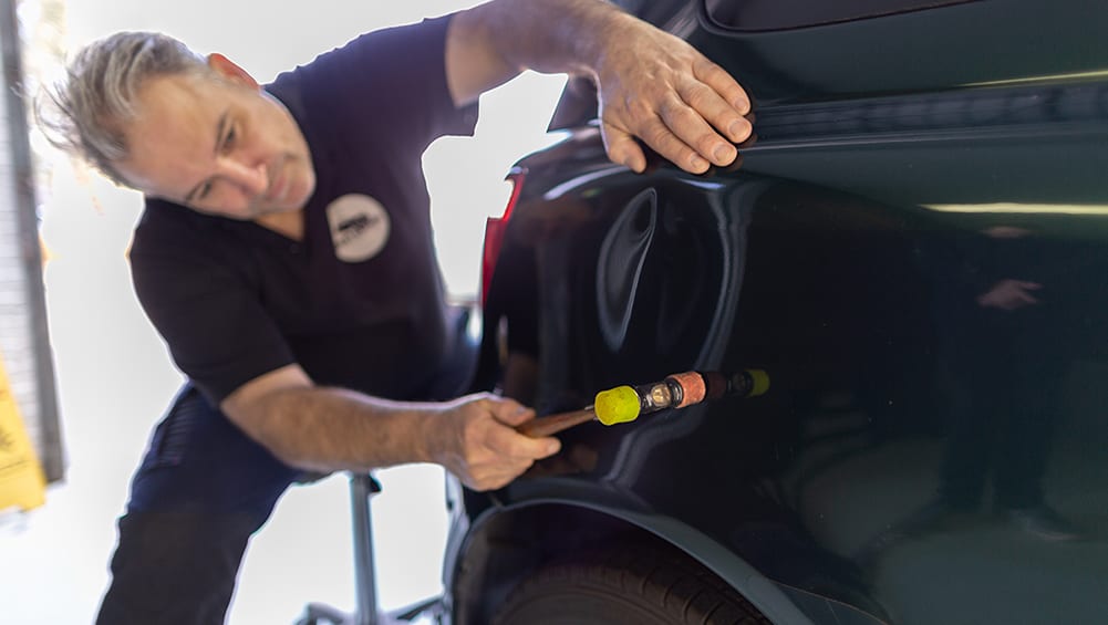 Precision top dent puller