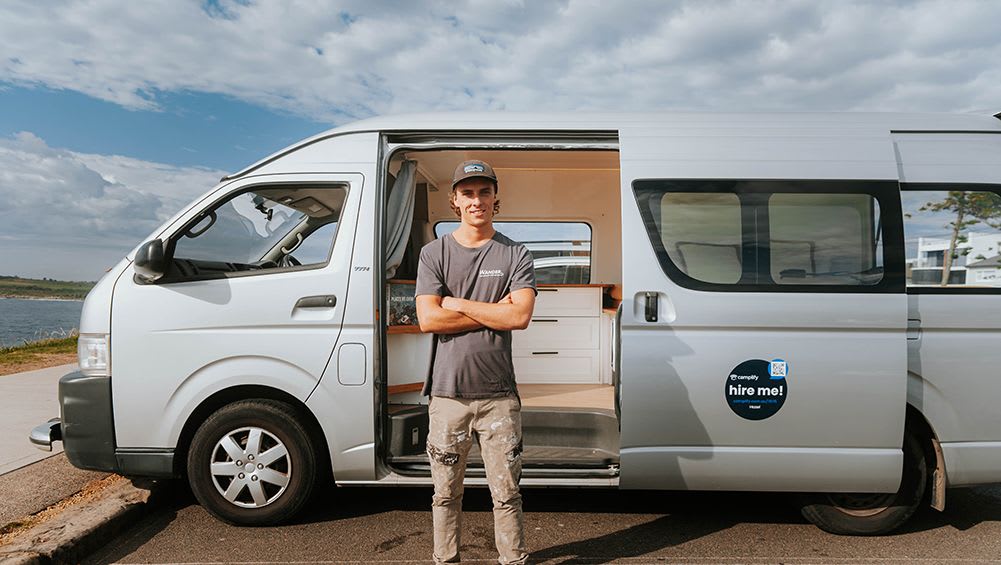 Finding it hard to buy a motorhome or caravan How about a DIY van