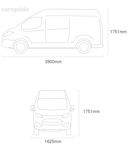 Dimensions for the Toyota Lite Ace 1982 Dimensions  include 1751mm height, 1625mm width, 3900mm length.