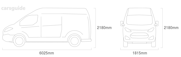 Dimensions for the Isuzu NLR 2017 Dimensions  include 2180mm height, 1815mm width, 6025mm length.