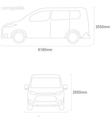 Dimensions for the Toyota Coaster 1986 Dimensions  include 2550mm height, &mdash; width, 6180mm length.