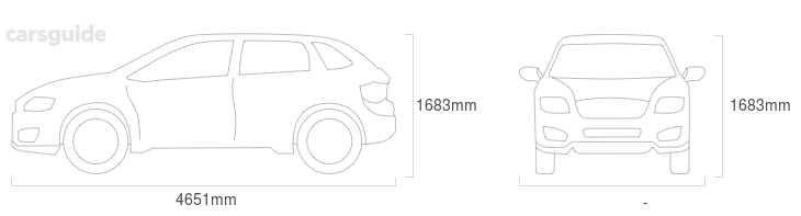 Dimensions for the Jeep Cherokee 2022 Dimensions  include 1683mm height, &mdash; width, 4651mm length.