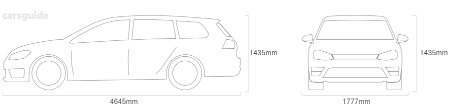 Dimensions for the Mercedes-Benz CLA220 2020 Dimensions  include 1439mm height, 1830mm width, 4688mm length.