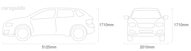 Dimensions for the Bentley Bentayga 2024 Dimensions  include 1710mm height, 2010mm width, 5125mm length.