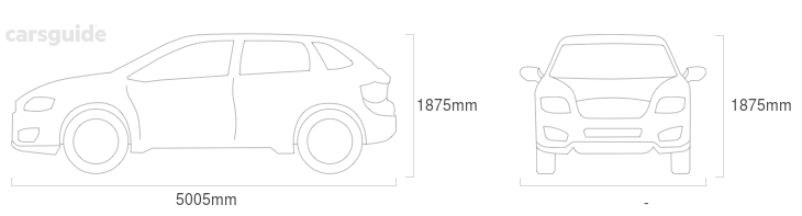 LDV D90 2020 Dimensions Dimensions for the LDV D90 2020 Dimensions include 1875mm height, — width, 5005mm length.